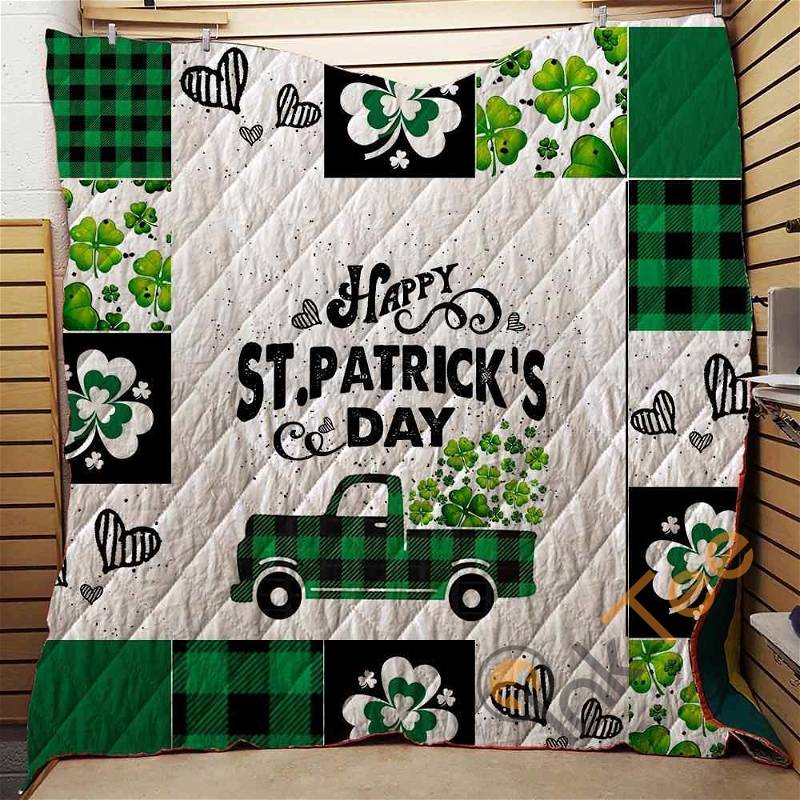 Happy St.Patrick's Day 1 Quilt Blanket Bedding Set