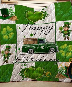 Happy St.Patrick's Day 3D Quilt Blanket Bedding Set