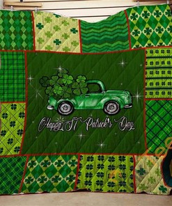 Happy St.Patrick's Day Quilt Blanket Bedding Set