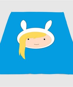 Hari Finn Adventure Time Sherpa Fleece Blanket Gifts for Family, for Couple