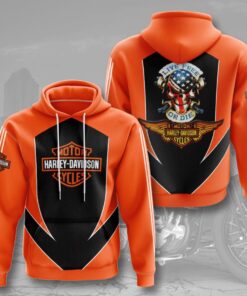 Harley Davidson Custom Sport All Over Print Hoodie 3D 3