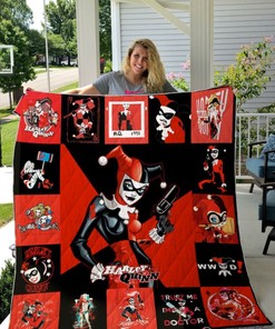 Harley Quinn Trust Me I'm A Doctor Quilt Blanket Bedding Set