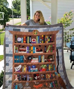 Harry Porter Books Combined Quilt Blanket Bedding Set