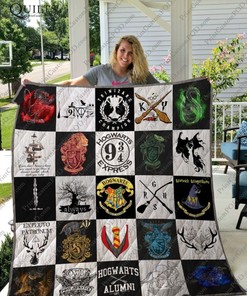 Harry Potter Custom Quilt Blanket Bedding Set for Home Décor