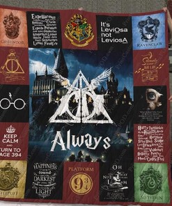 Harry Potter Quilt Blanket Bedding Set for Home Décor