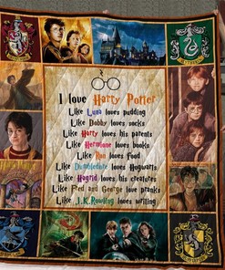 Harry Potter Quilt Blanket DUP