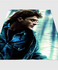 Harry Potter Running Sherpa Fleece Blanket Gifts for Family, for Couple