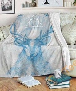 Harry Potter Sherpa Blanket Fleece Blanket Gifts for Family, for Couple