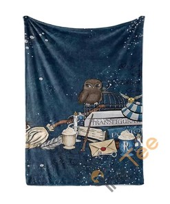 Harry Potter Sherpa Fleece Blanket Gifts for Family, for Couple