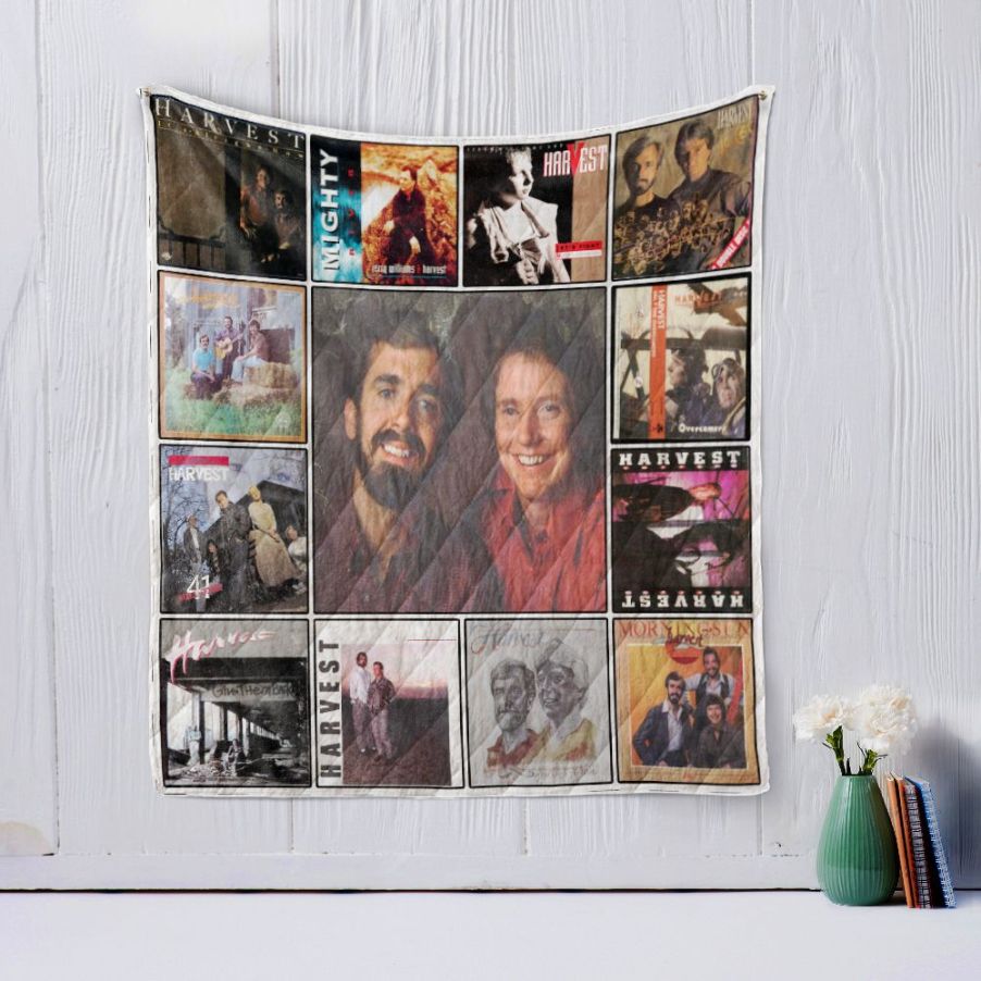 Harvest Band Quilt Blanket Bedding Set for Home Décor
