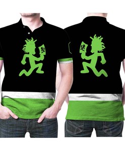 Hatchet Man Insane Clown Posse Green 3d Printed Gift For Insane Clown Posse Fan Polo Shirt All Over Print Shirt 3d T-shirt