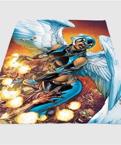 Hawkgirl Dc Sherpa Fleece Blanket Gifts for Family, for Couple