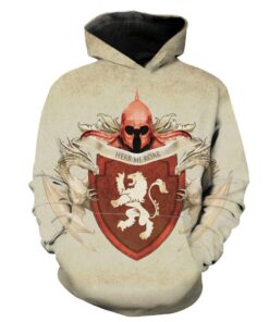 Hear Me Roar Lion Lannister Hoodie 3D