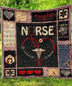 Heartfelt It's Work of Heart Quilt Blanket Bedding Set