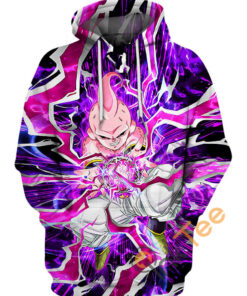 Heartless Destruction Buu Hoodie 3D
