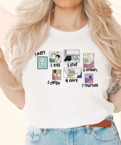 Heartstopper Phases Inspired Book T-Shirt