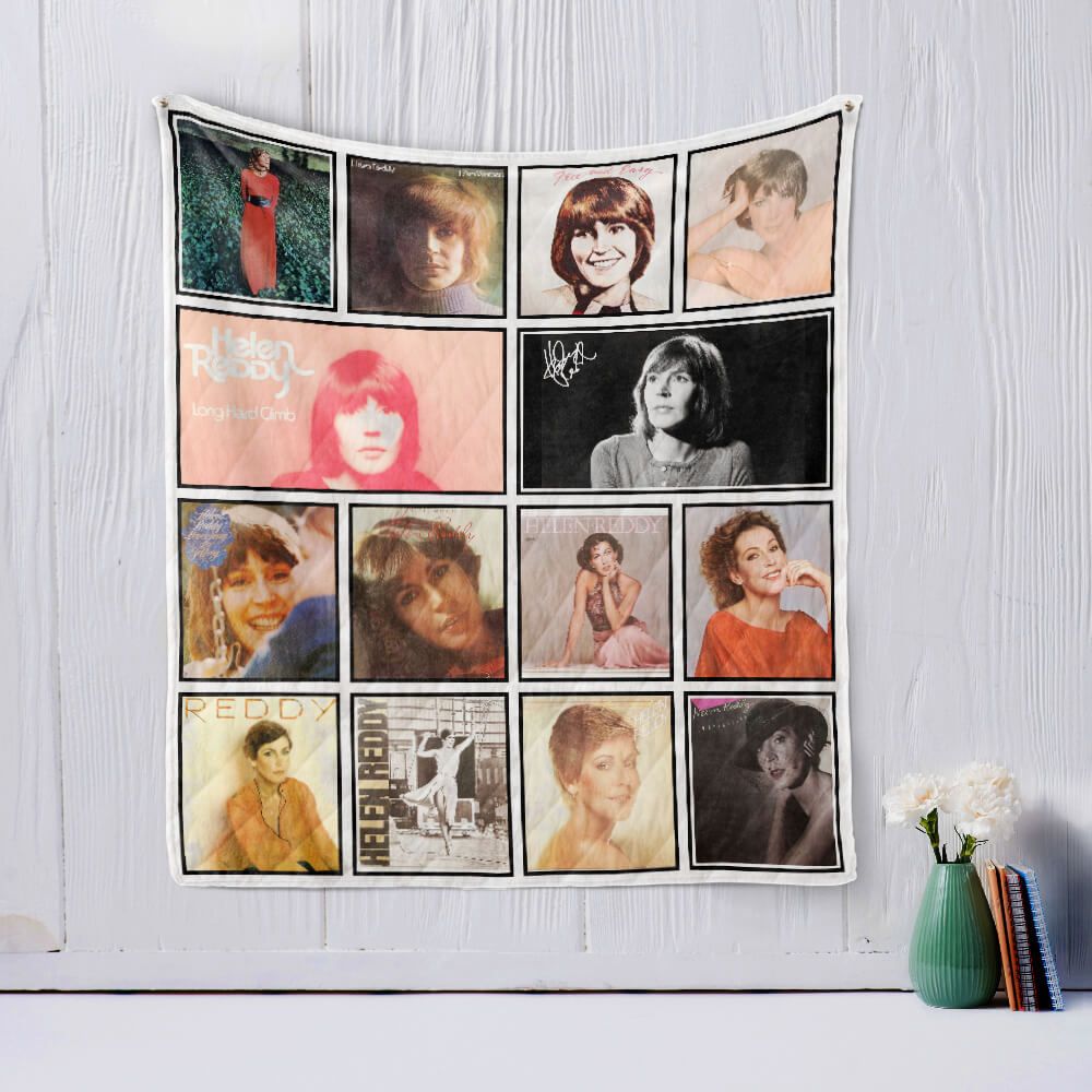 Helen Reddy Quilt Blanket Bedding Set for Home Décor