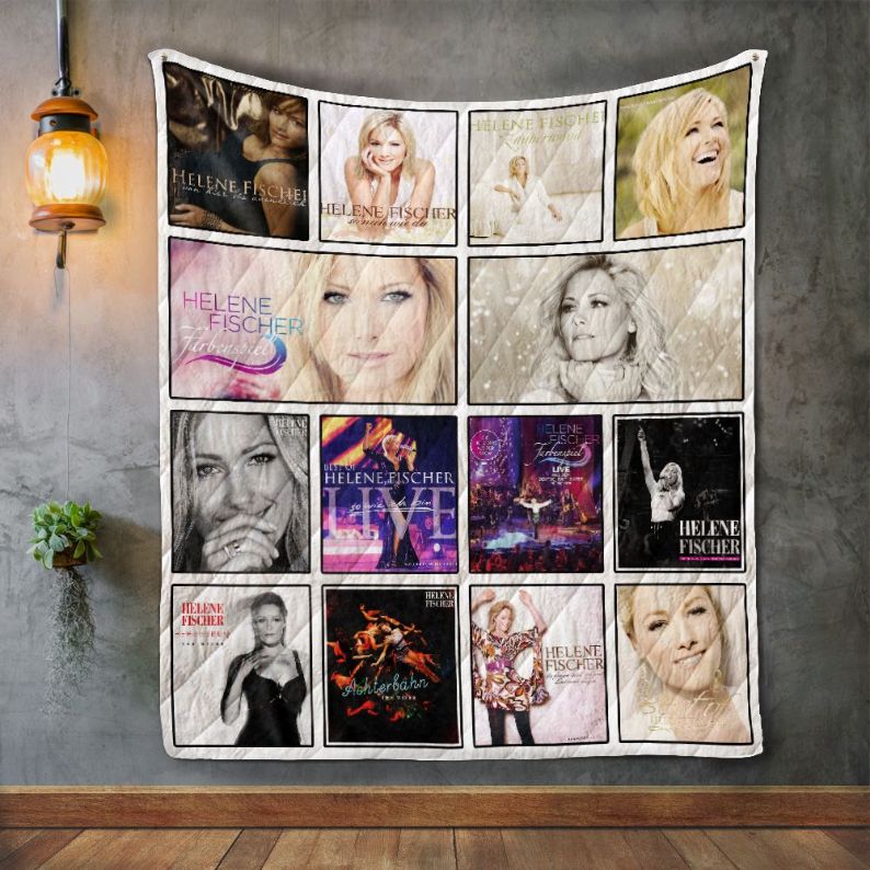 Helene Fischer Live Album Quilt Blanket Bedding Set