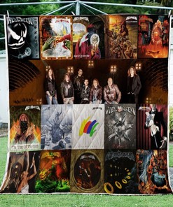 Helloween Albums Vintage Quilt Blanket Bedding Set