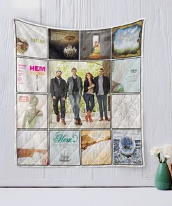 Hem Band Quilt Blanket Bedding Set for Home Décor