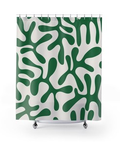 Henri Matisse Shower Curtains, Abstract Art Print Shower Curtain Housewarming Gift