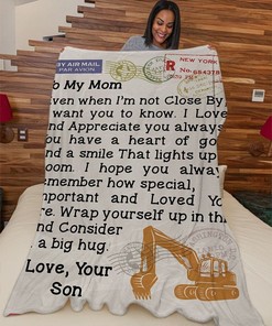 Heo's Mom Premium Fleece Blanket Quilt Blanket Bedding Set
