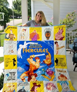 Hercules Walt Disney For Fans Collection Quilt Blanket Bedding Set
