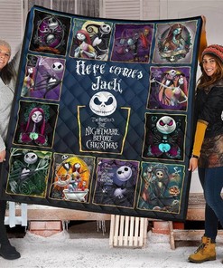 Here Comes Jack The Nightmare Before Christmas Quilt
