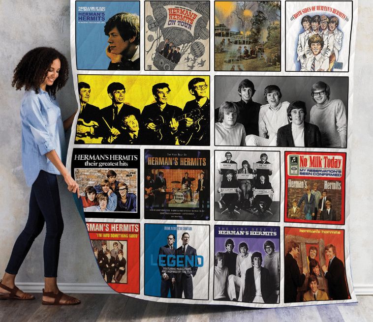 Herman's Hermits Collection Quilt Blanket Bedding Set