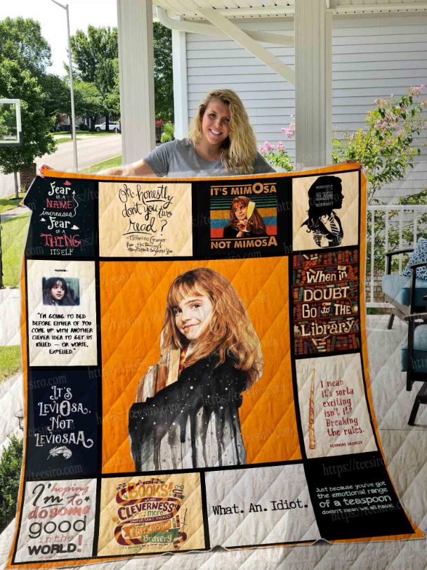 Hermione Harry Potter It's MimOsa Not MimosA Collection Quilt Blanket Bedding Set
