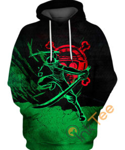 Heroic Zoro Hoodie 3D