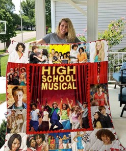 High School Musicial Vintage Collection Quilt Blanket Bedding Set