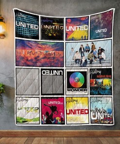 Hillsong United Quilt Blanket Bedding Set for Home Décor