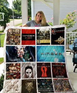 Hinder Albums For Fans Collection Quilt Blanket