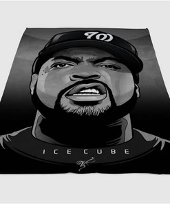 Hip Hop Legends Sherpa Fleece Blanket Gifts for Family, for Couple