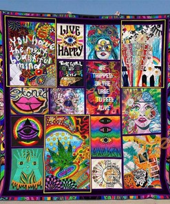 Hippie 2 Quilt Blanket Bedding Set