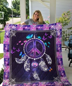 Hippie Dreamcatcher Quilt Blanket Bedding Set for Home Décor