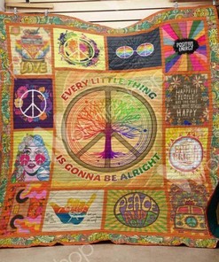 Hippie Quilt Blanket Bedding Set Gift for Bedroom Décor