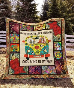 Hippie Quilt Blanket Bedding Set With Pillowcase Option
