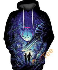 His Name Was Jason Hoodie 3D