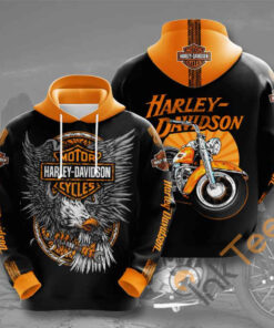 Hobbies Motorcycles Harley Davidson Usa Hoodie 3D