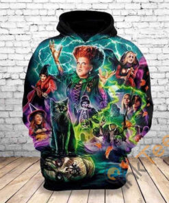 Hocus Pocus Halloween Movies Hoodie 3d
