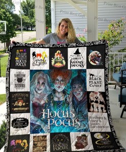 Hocus Pocus Poster Collection Squad Goals Quilt Blanket Bedding Set