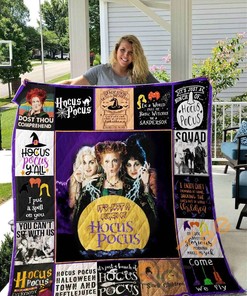 Hocus Pocus Quilt Blanket Bedding Set