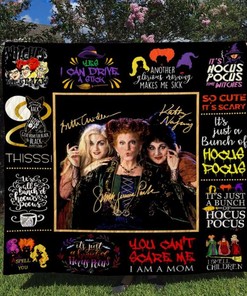 Hocus Pocus Quilt Blanket Bedding Set for Home Décor