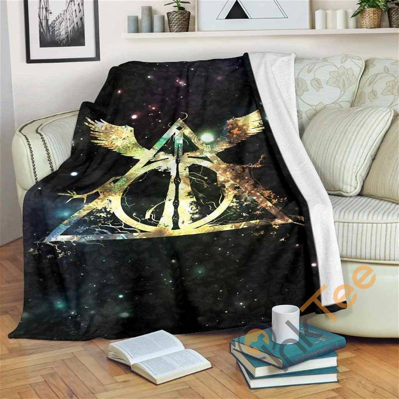 Hogwarts Sherpa Fleece Blanket Gifts for Family