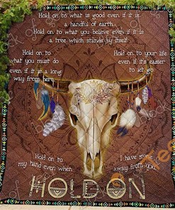 Hold On Quilt Blanket Bedding Set