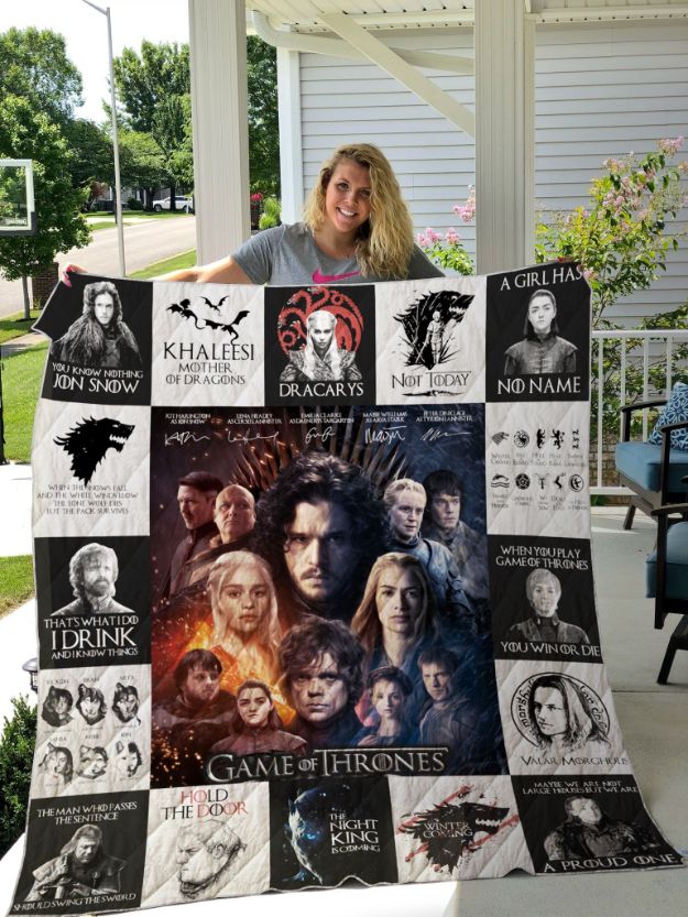 Hold The Door Game Of Thrones For Fans Collection Quilt Blanket Bedding Set
