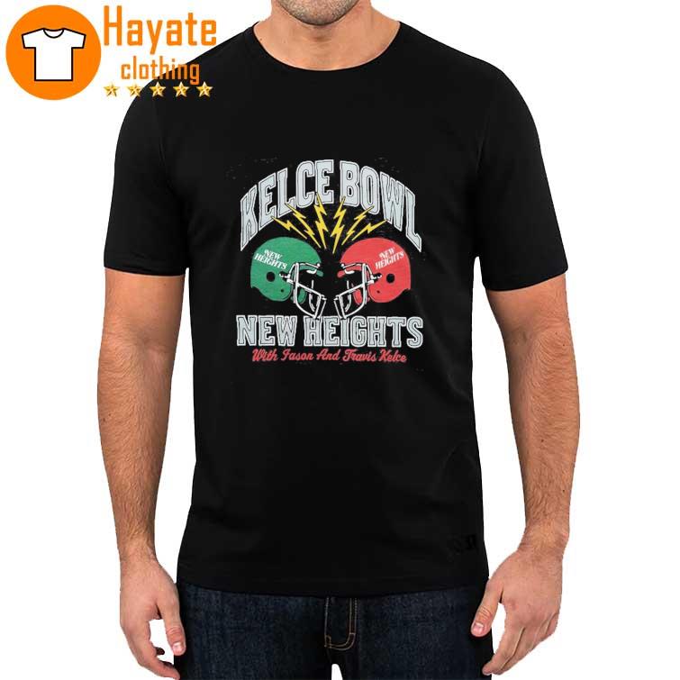 Homage 2023 Kelce Bowl New Heights With Jason Kelce And Travis Kelce Podcast T-Shirt