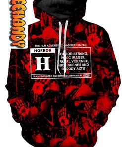 Horror Film 3D Hoodie